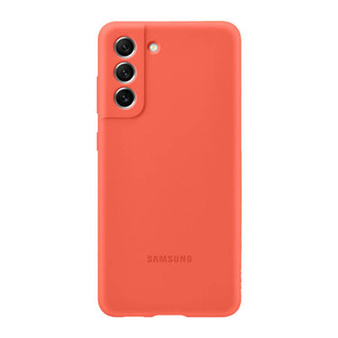 Samsung Silicone Cover Case for Galaxy S22 - Glow Red Coral